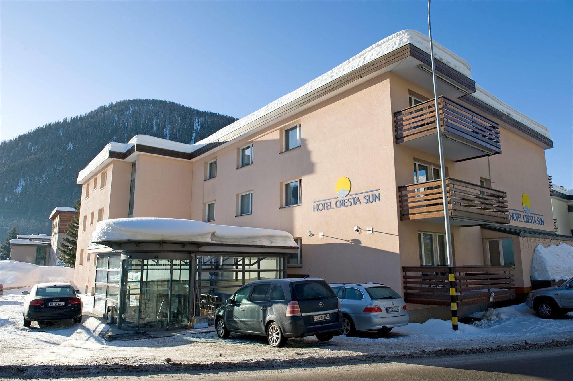 Hotel Cresta Sun Davos Esterno foto