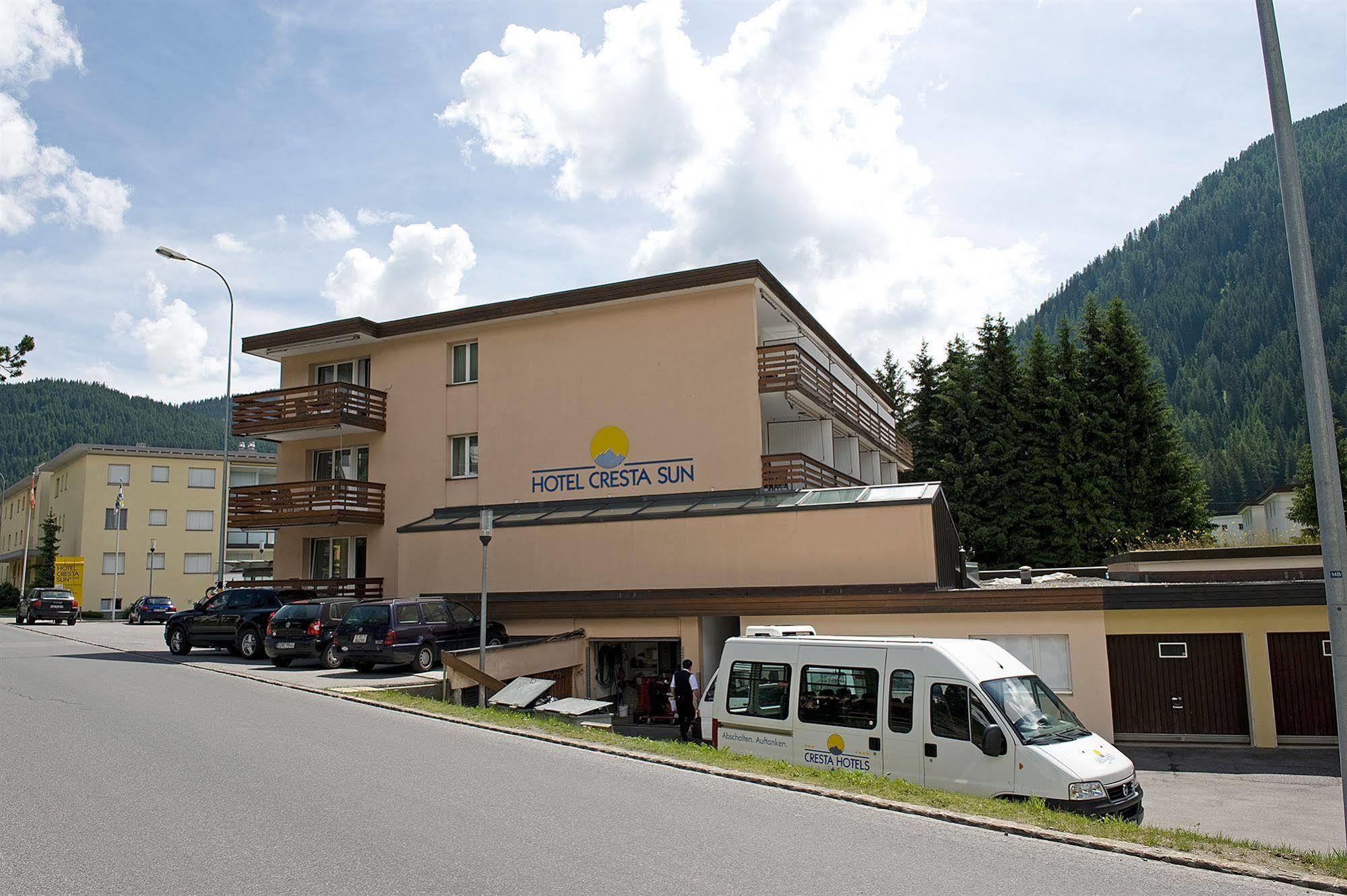 Hotel Cresta Sun Davos Esterno foto